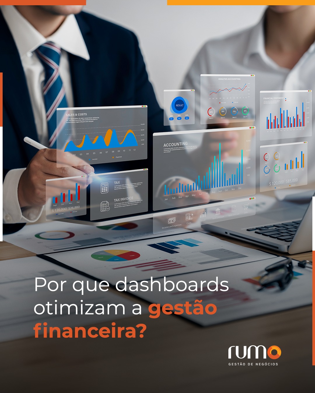 Organizar informações do negócio